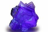 Purple Cubic Fluorite Crystal Cluster - Cave-In-Rock #260301-1